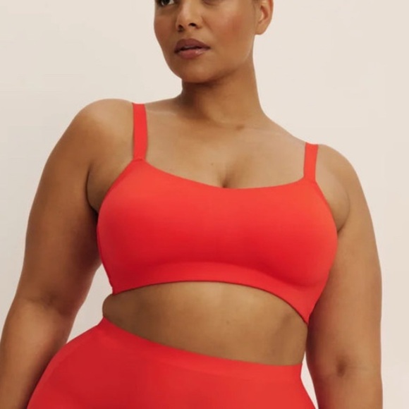Knix The One&Only Scoop Bra Vibrant Red Sports Bra size XL+ - Picture 7 of 8
